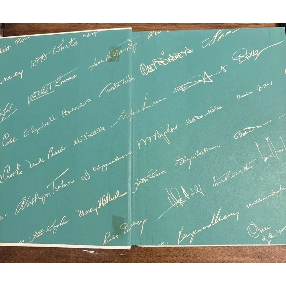 Vintage Famous Recipes by Famous People 1940‎ Walt Disney J Edgar Hoover Plus